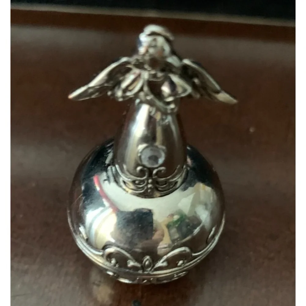 Vintage Memory Ring, Trinket,‎ First Tooth Box Angel Good Condition